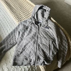patagonia quilted zip up